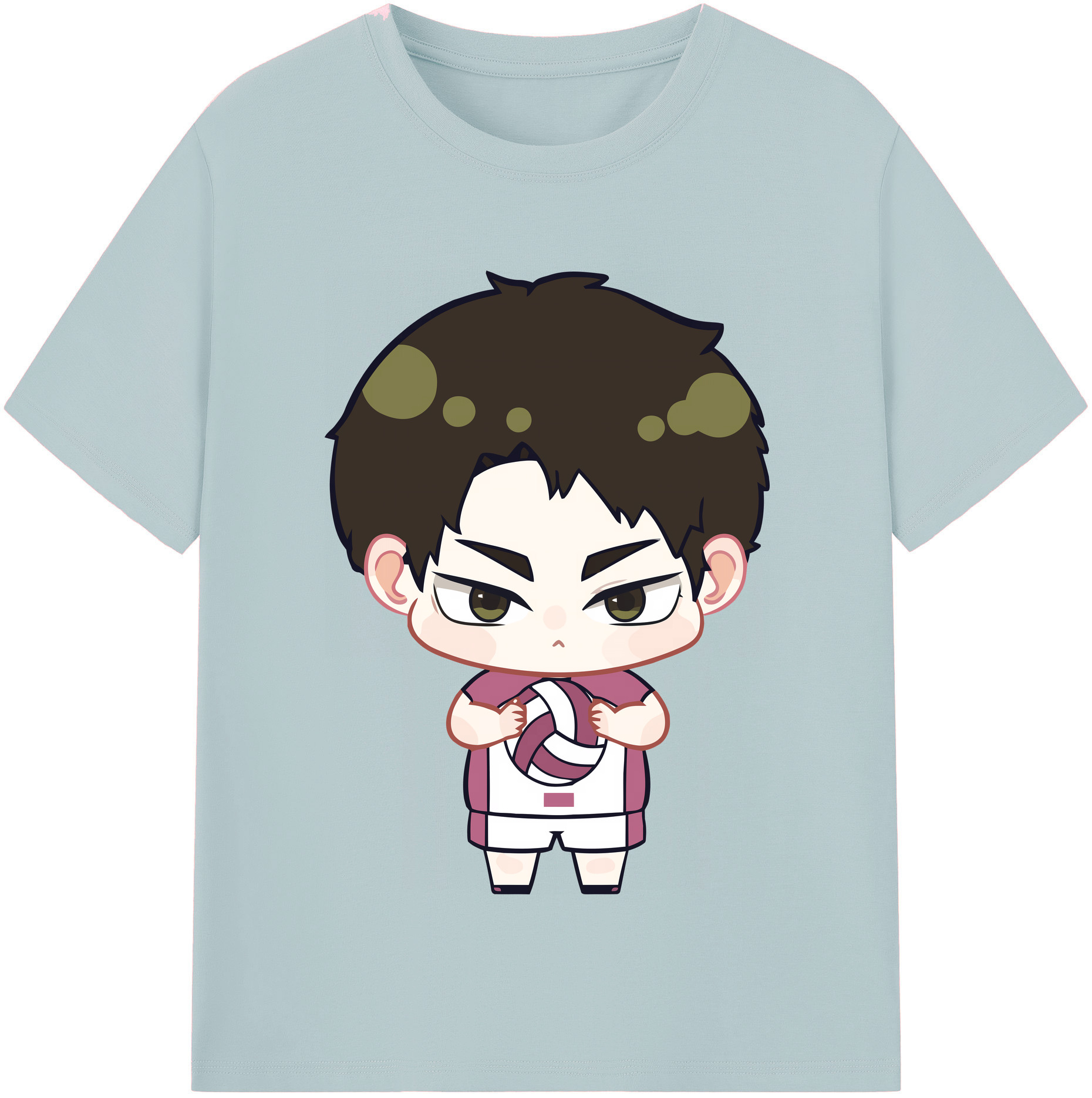 （画像用） ハイキュー!! Haikyu!! 綿100％半袖Tシャツ（フロントプリント）